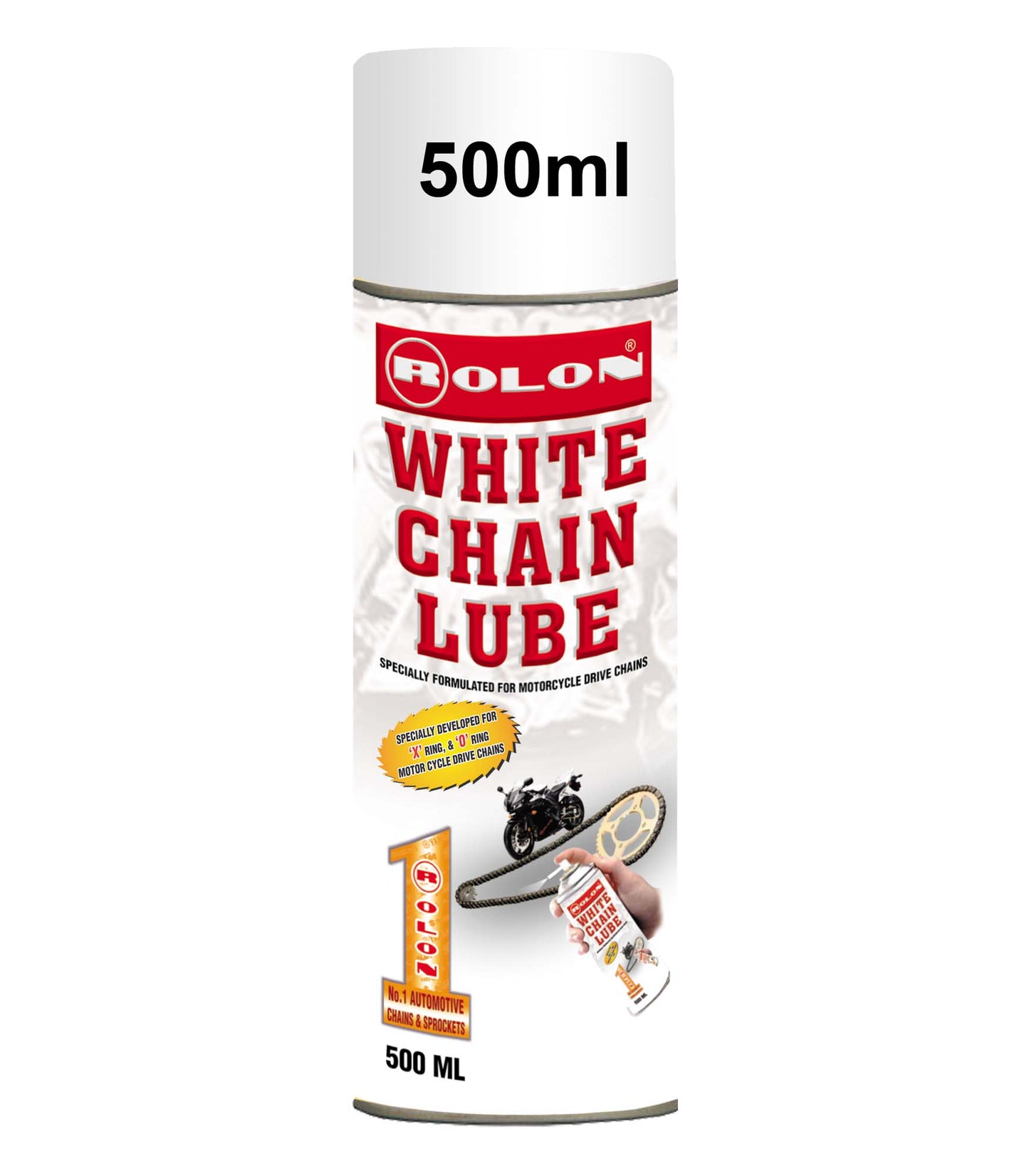 ROLON HIGH PERFORMANCE WHITE CHAIN LUBE 500 ML