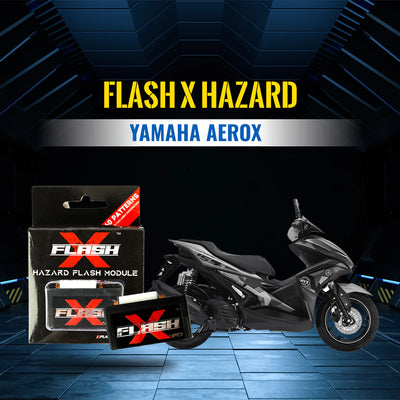 Yamaha Aerox FlashX Hazard Flash Module, Blinker/Flasher for All Motorcycle & Scooters