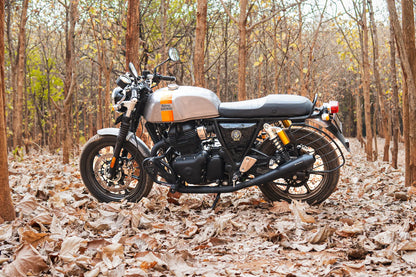 Royal Enfield Continental GT 650 / Interceptor 650 Twins Black Finish - Short Type PoweRage Performance Slip-On Exhaust