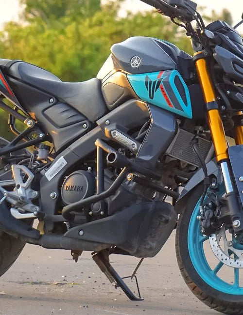 Mt15 V1.0 & V2.0 Crash Guard with Metal Sliders – BLACK – SB 523