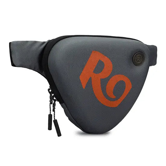 Royal Enfield Hardshell Crossbody Classic Sling Bag with Moulded Hardshell | GREY ONE SIZE