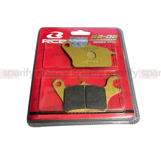 YAMAHA AEROX (2024 model onward) | RCB S2-D2 | GOLD SERIES |  PERFORMANCE BRAKE PAD - 01DP073G