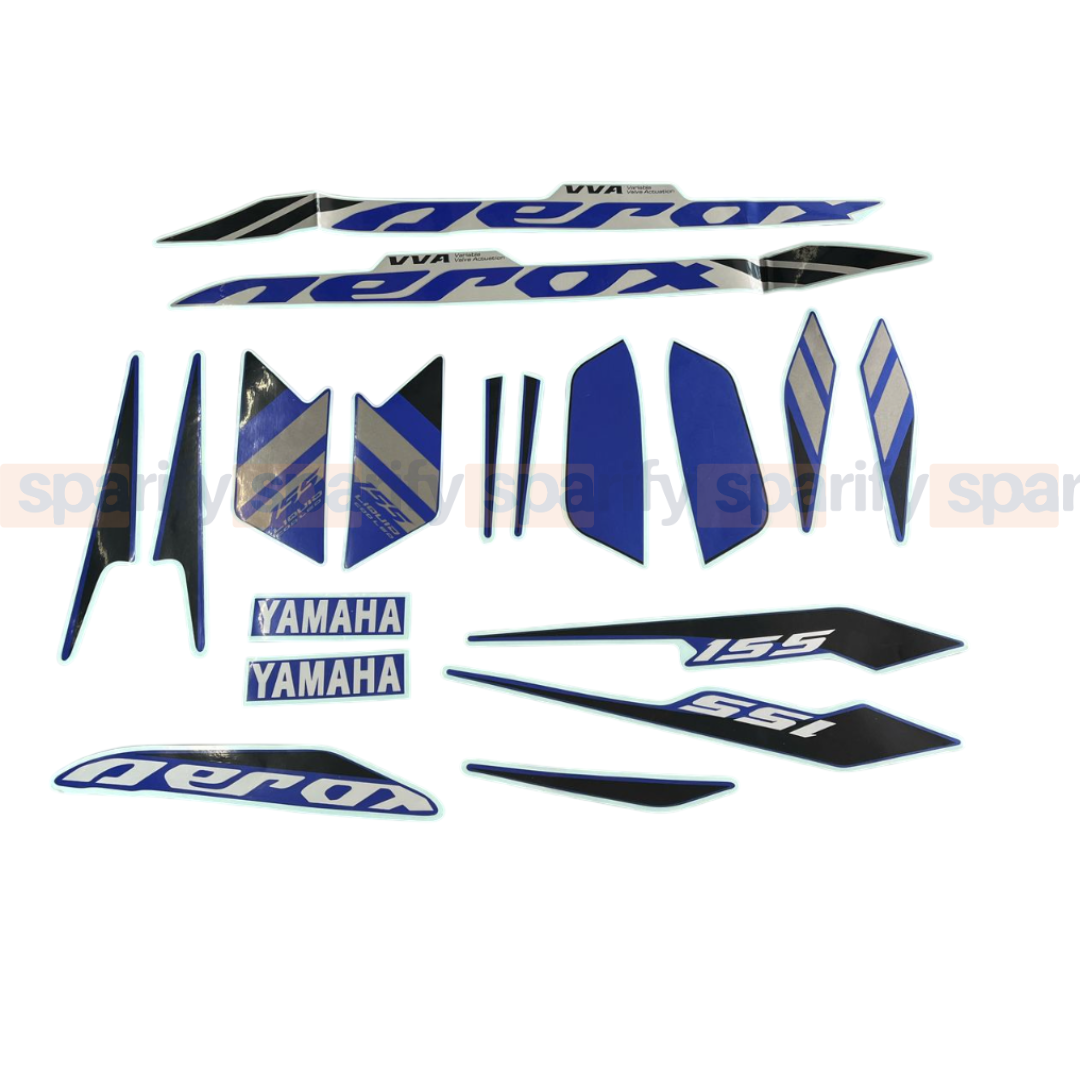 YAMAHA AEROX 155 | DECAL STICKER SET | FULL BODY - YAMAHA AEROX 155 ...