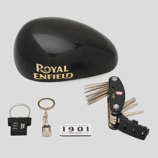 ROYAL ENFIELD ICONIC 1901 WELCOME KIT - BLACK | COLLECTOR EDITION | Ideal for gifting and RE Owners