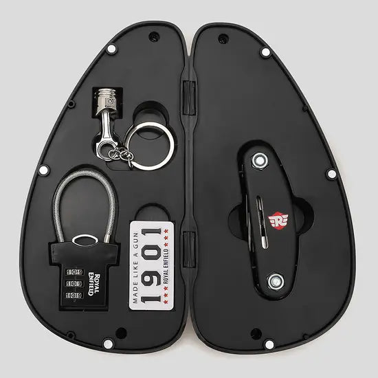 ROYAL ENFIELD ICONIC 1901 WELCOME KIT - BLACK | COLLECTOR EDITION | Ideal for gifting and RE Owners