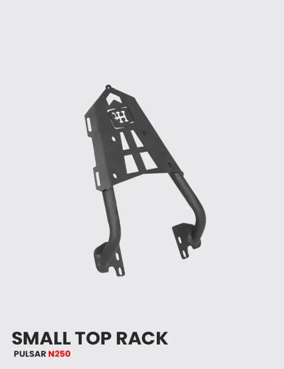 TOP RACK SMALL FOR PULSAR N 250 BLACK MATT - SB 772 / HT EXHAUST