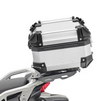 TAANC Urban Swift Top Box – Aero Silver | 22L Compact Motorcycle Storage Box for Daily Use