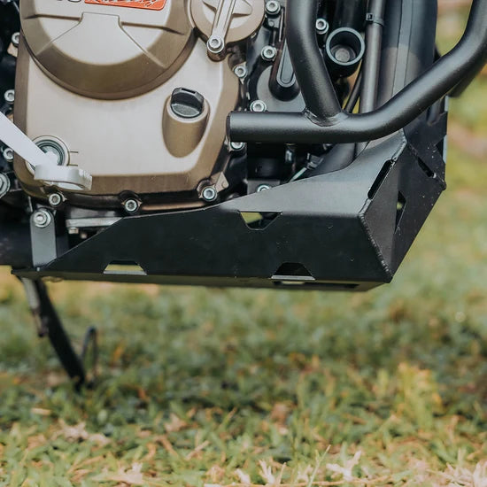 TVS APACHE RTX 300 VAMBRACE BASHPLATE BLACK ALUMINIUM | LEGUNDARY CUSTOMS