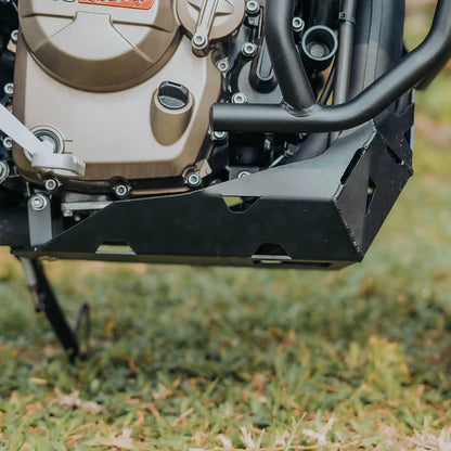 TVS APACHE RTX 300 VAMBRACE BASHPLATE BLACK ALUMINIUM | LEGUNDARY CUSTOMS