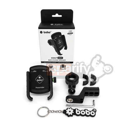 BOBO BM4 Jaw-Grip Bike / Cycle Phone Holder Motorcycle Mobile Mount ( without charger ) universal