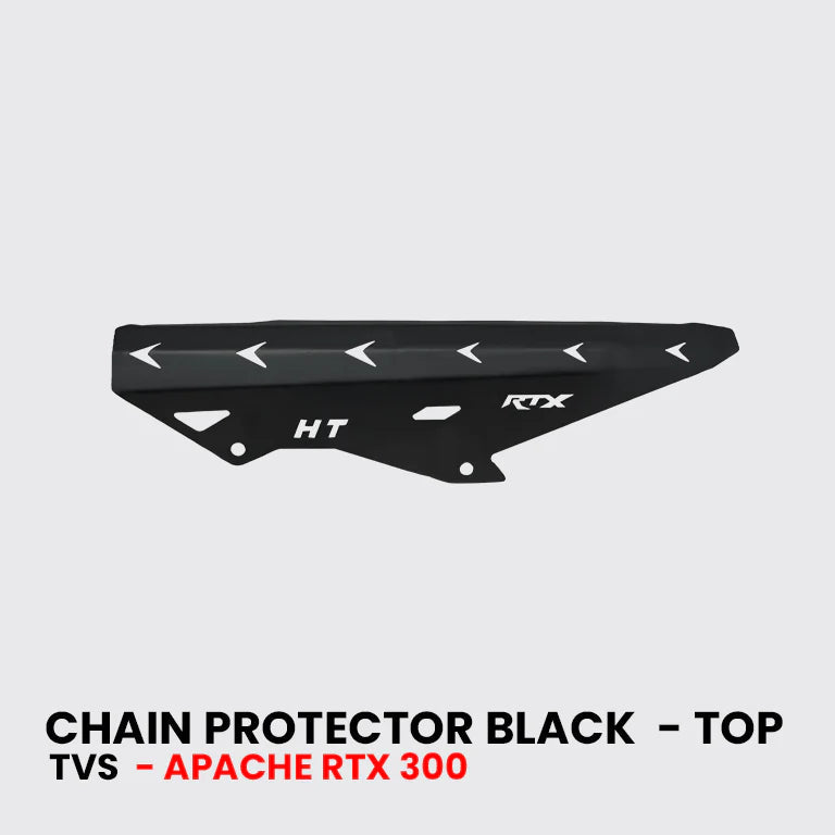 APACHE RTX 300 CHAIN PROTECTOR (TOP)  / SB 1177 - HT EXHAUST