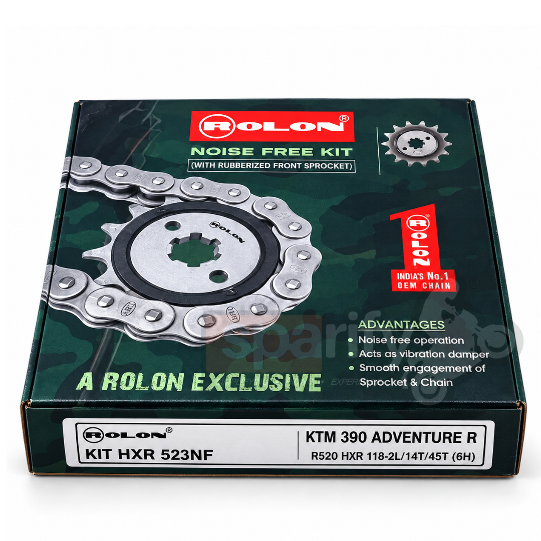 KTM 390 Adventure R ROLON Noise Free Chain Sprocket Kit  | HXR 523NF