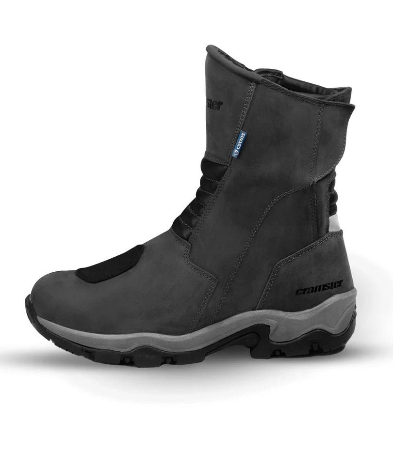 Cramster Flux Motorcycle Touring Boots Black