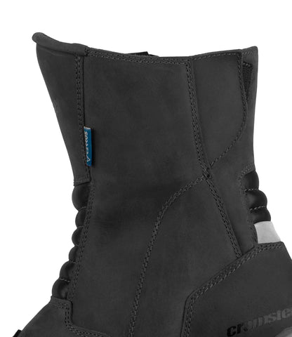 Cramster Flux Motorcycle Touring Boots Black
