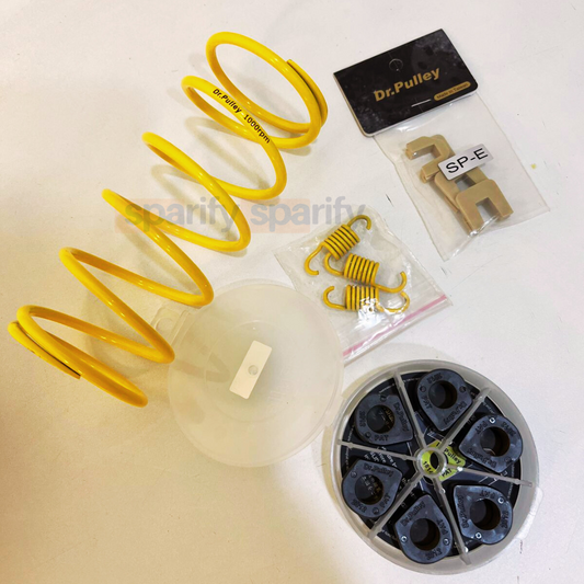 Yamaha Aerox 155 Dr Pulley Performance upgrade kit  (Race Tuned : Very Strong and Smooth Acceleration)