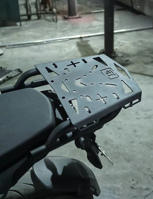 TOP RACK HEAVY FOR PULSAR N 250 BLACK MATT - SB 710 / HT EXHAUST