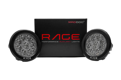 MADDOG RAGE  PERFORMANCE AUXILIARY LIGHTS - 18 MONTHS WARRANTY