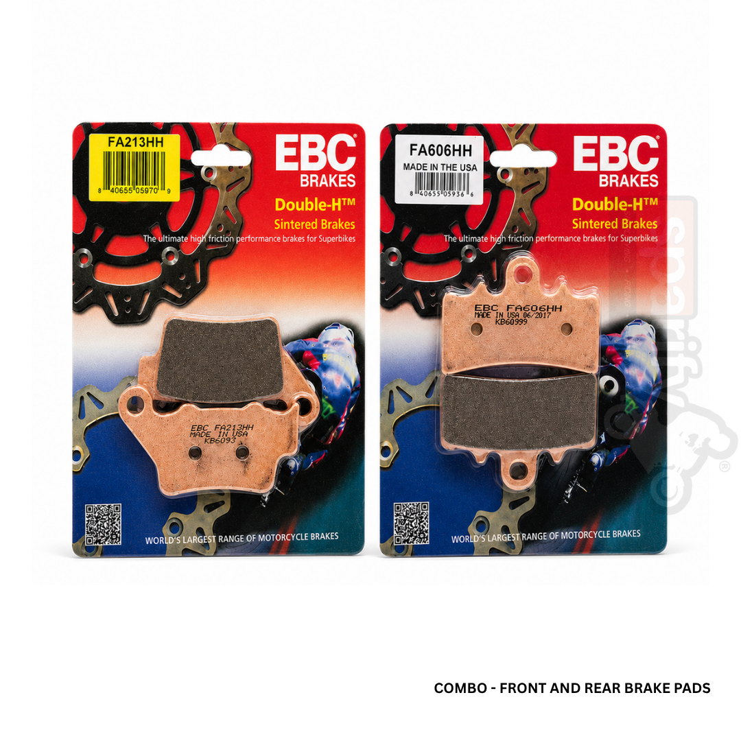 BMW 310 GS / R / RR Double-H™ Sintered Front & Rear Brake Pads Combo | FA606HH + FA213HH