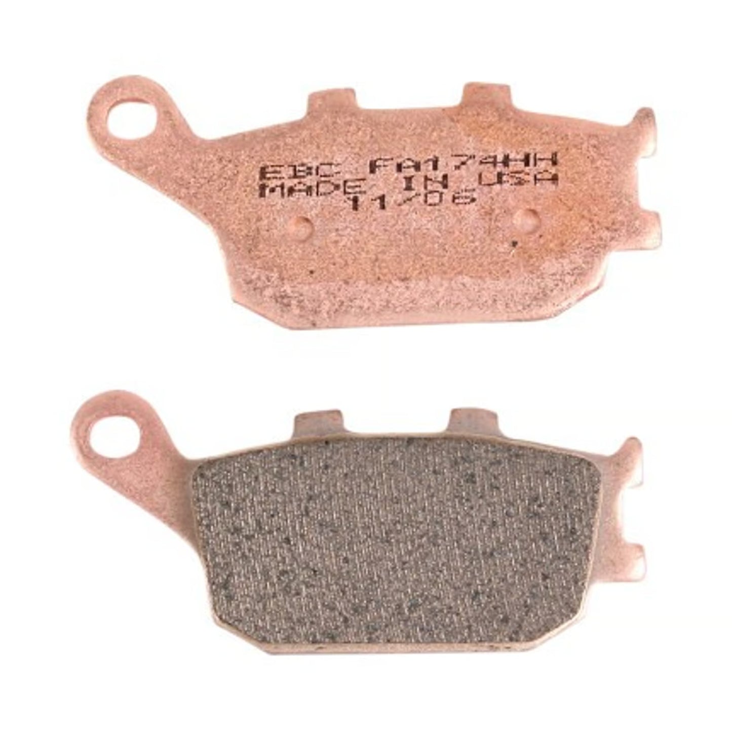FA174HH Rear brake pad  ( Double-H™ Sintered )  brake pads  | EBC ( Pack of 1 )