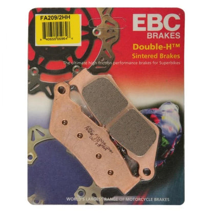 KTM ADVENTURE 250 / 390 ( Gen 2 ) / Enduro 390  EBC Double-H Sintered Front & Rear Brake Pads Combo | FA209/2HH + FA213HH