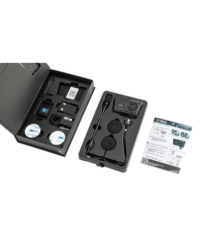 BluArmor C30 Mesh Intercom Bluetooth communication System | Compatible for all helmets | 1 YEAR WARRANTY