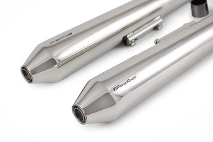 Royal Enfield Continental GT 650 / Interceptor 650 Twins Polish Finish - Long Type PoweRage Performance Slip-On Exhaust