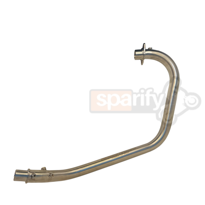 RE HIMALAYAN 411 / SCRAM 411 HEADER PIPE MATTE SILVER - VERTEX