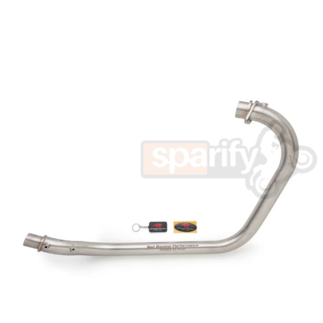 RE HIMALAYAN 411 / SCRAM 411 HEADER PIPE MATTE SILVER - VERTEX