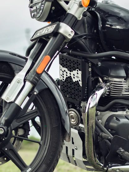 RE Super Meteor 650 Vector Radiator Grill| LEGUNDARY CUSTOMS