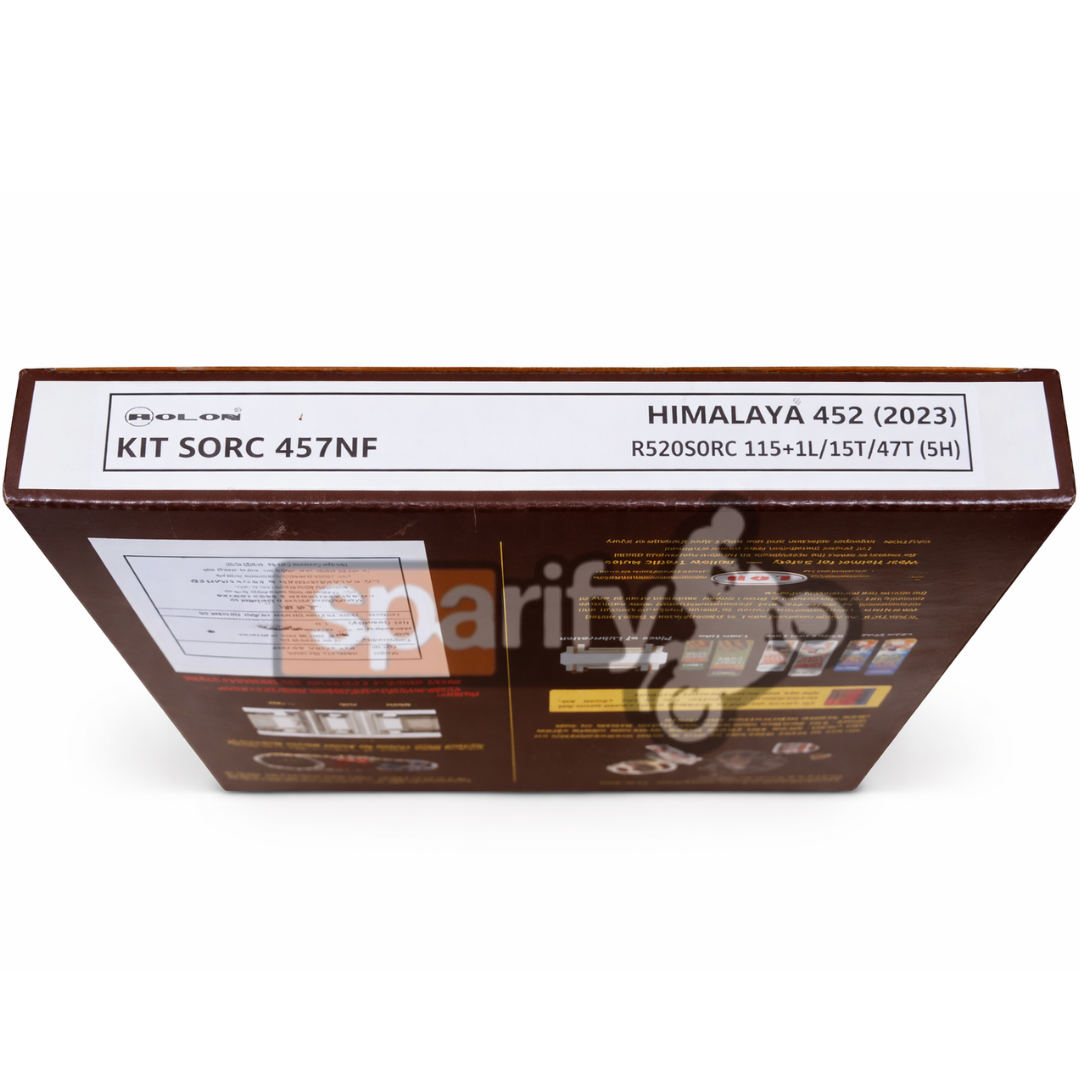 RE HIMALAYAN 450 (2023 onwards) Rolon Brass Chain Sprocket Kit  SORC 457NF