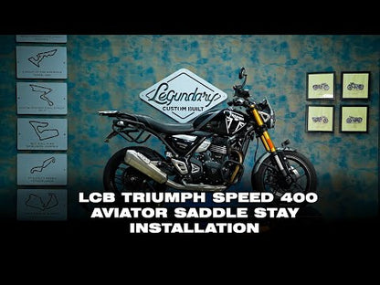 Triumph Speed 400 / Scrambler 400X / Scrambler 400XC / Speed 400 T4 Aviator Saddle Stay| LEGUNDARY CUSTOMS