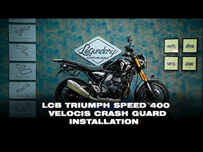 Triumph Speed 400/ Speed 400 T4 Velocis Non Slider Crash Guard | LEGUNDARY CUSTOMS