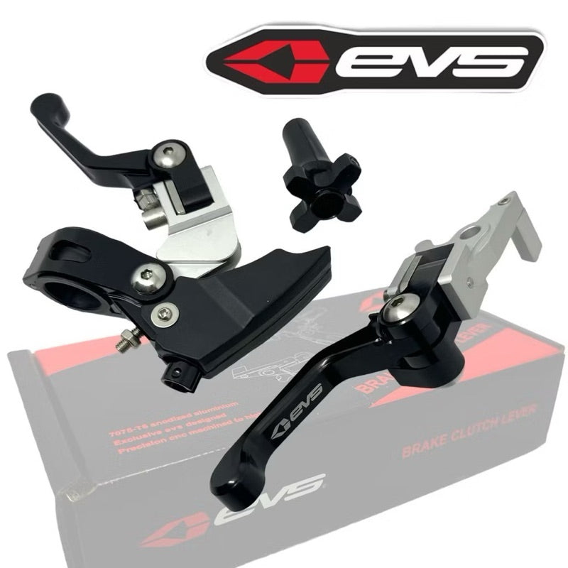 EVS Xpulse 210 Pivot Adjustable Black  Short & Long CNC Clutch Brake Lever Set – Motocross Series | Indonesia