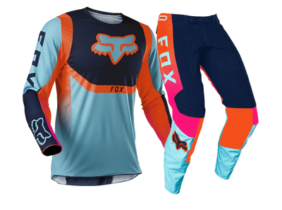 F.O.X Racing 360 VOKE Motocross Jersey & Pants kit - BLUE ORANGE