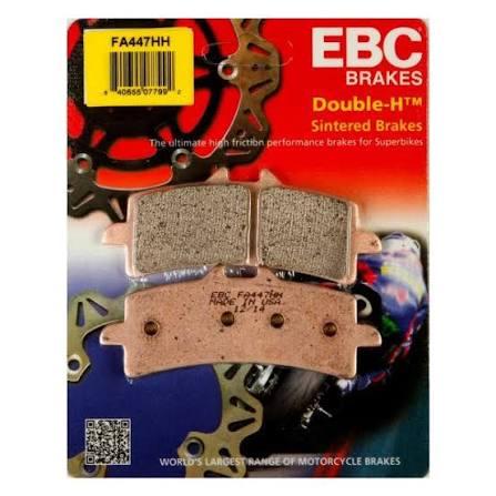 Yamaha R1 / R1M 2025, 2026 front brake pad  ( Double-H™ Sintered )  brake pads  FA447HH | EBC ( Pack of 1 )