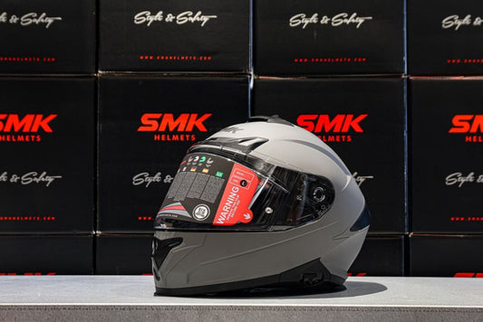 SMK-TYPHOON NARDO GREY MA600-FULLFACE-HELMET