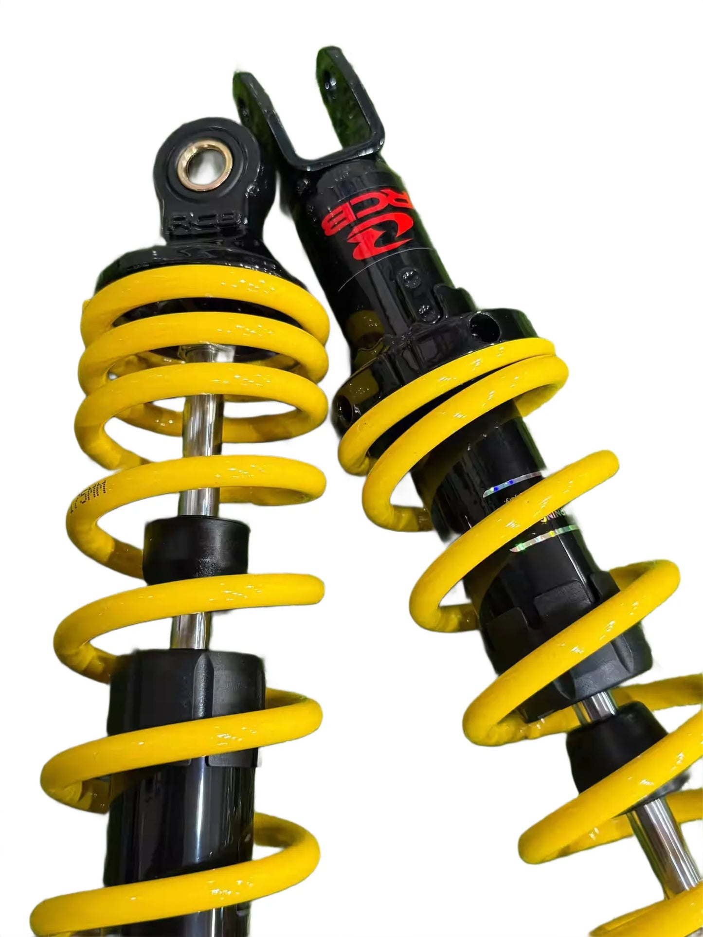 YAMAHA AEROX 155 RCB REAR SHOCK ABSORBER A3  305MM 01A0266Y  | Yellow , 305mm, AEROX (Pack of 2)