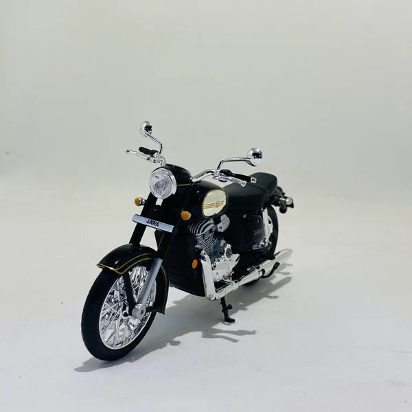 Jawa Classic 300 Black Chrome scale miniature model bike 1/18 - collectible scale model motorcycle