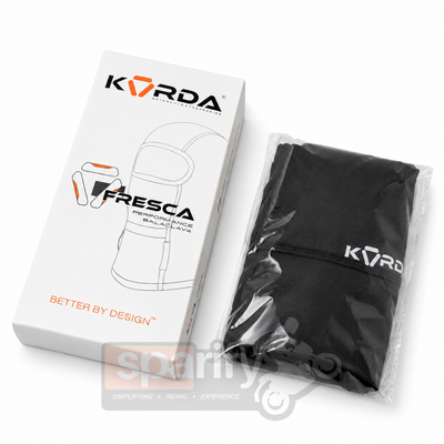 KORDA FRESCA BLACK ACC FACE MASK BALACLAVA