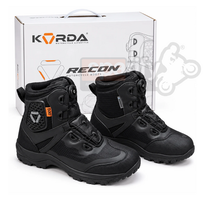 BOOT KORDA RECON MOTO COMBAT BLACK