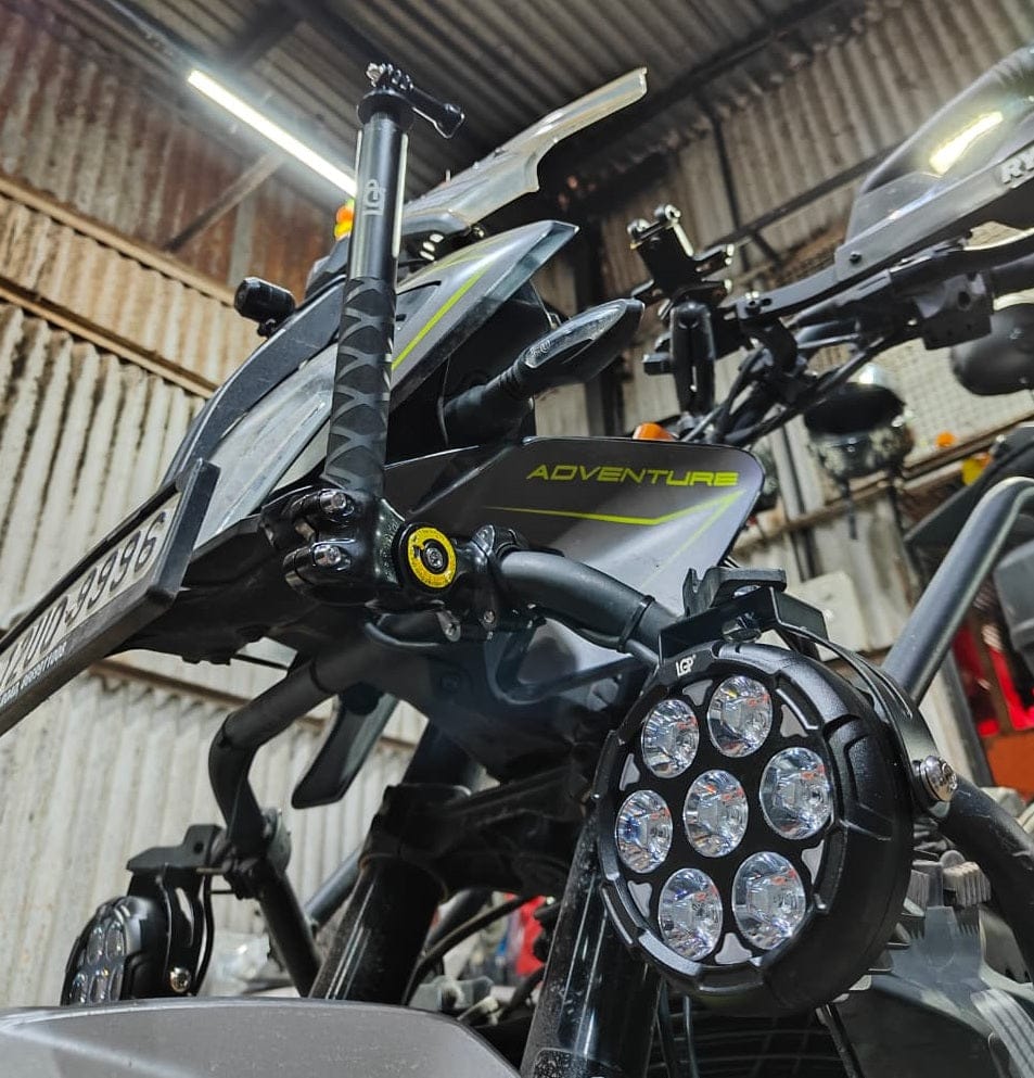 DK80 PRO HIGH POWER SPOTLIGHT | 160W |  Ultra Wide Driving Fog Lights | White/Yellow | with wiring harness and Intelligent wireless button switch | 18 months warranty | LGP