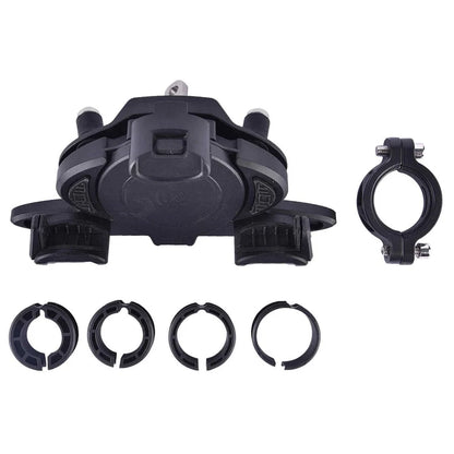 LGP ALPHA MOUNT HANDLEBAR PREMIUM MOBILE HOLDER WITHOUT CHARGER IDEAL FOR MAPS AND NAVIGATION ( BLACK )