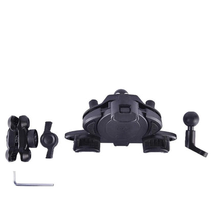 LGP ALPHA MOUNT HANDLEBAR PREMIUM MOBILE HOLDER WITHOUT CHARGER IDEAL FOR MAPS AND NAVIGATION ( BLACK )