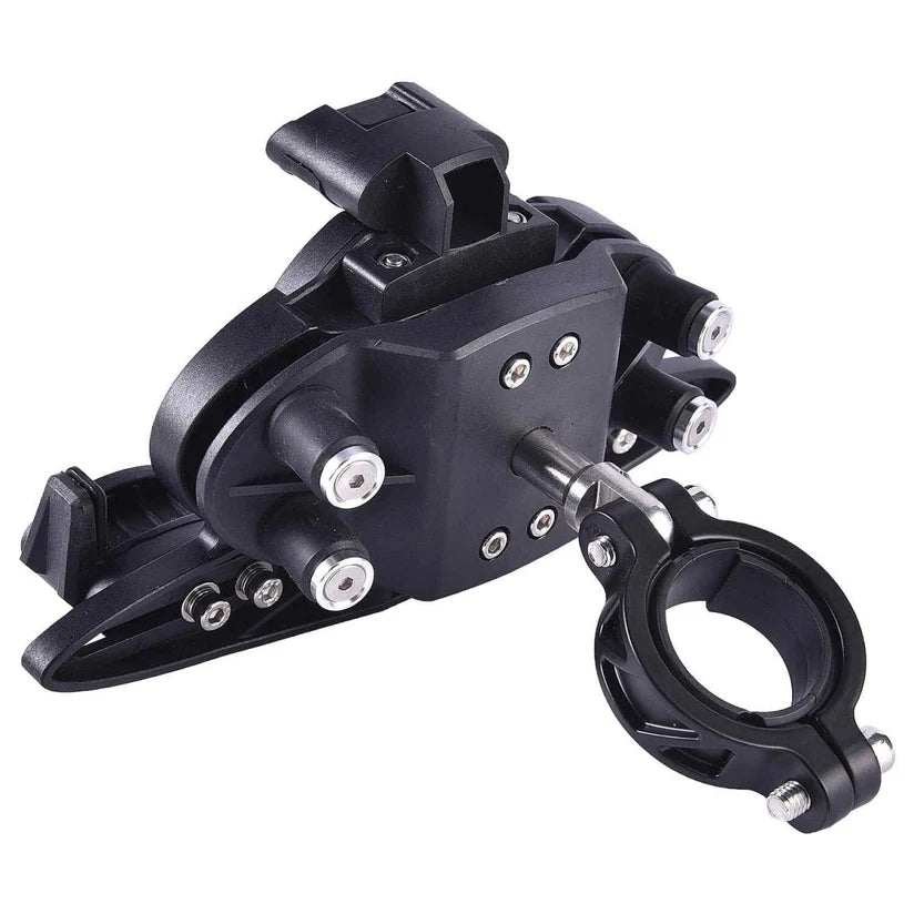 LGP ALPHA MOUNT HANDLEBAR PREMIUM MOBILE HOLDER WITHOUT CHARGER IDEAL FOR MAPS AND NAVIGATION ( BLACK )