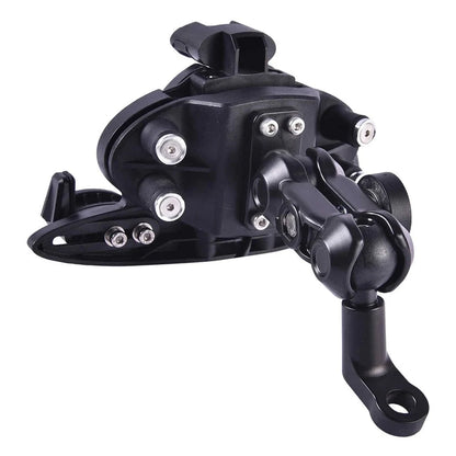 LGP ALPHA MOUNT HANDLEBAR PREMIUM MOBILE HOLDER WITH SMART CHARGER IDEAL FOR MAPS AND NAVIGATION ( BLACK )
