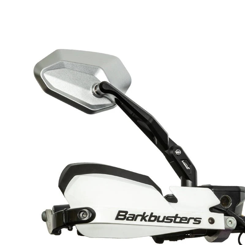 LOBOO RM02 CNC 360 Degree  Foldable Mirrors for Adventure Bikes | Anti-Glare Wide Angle Lens