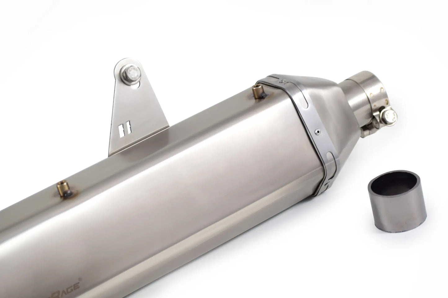 RE Himalayan 411 Brushed Steel Finish ( Matte ) PoweRage Performance Slip on Exhaust