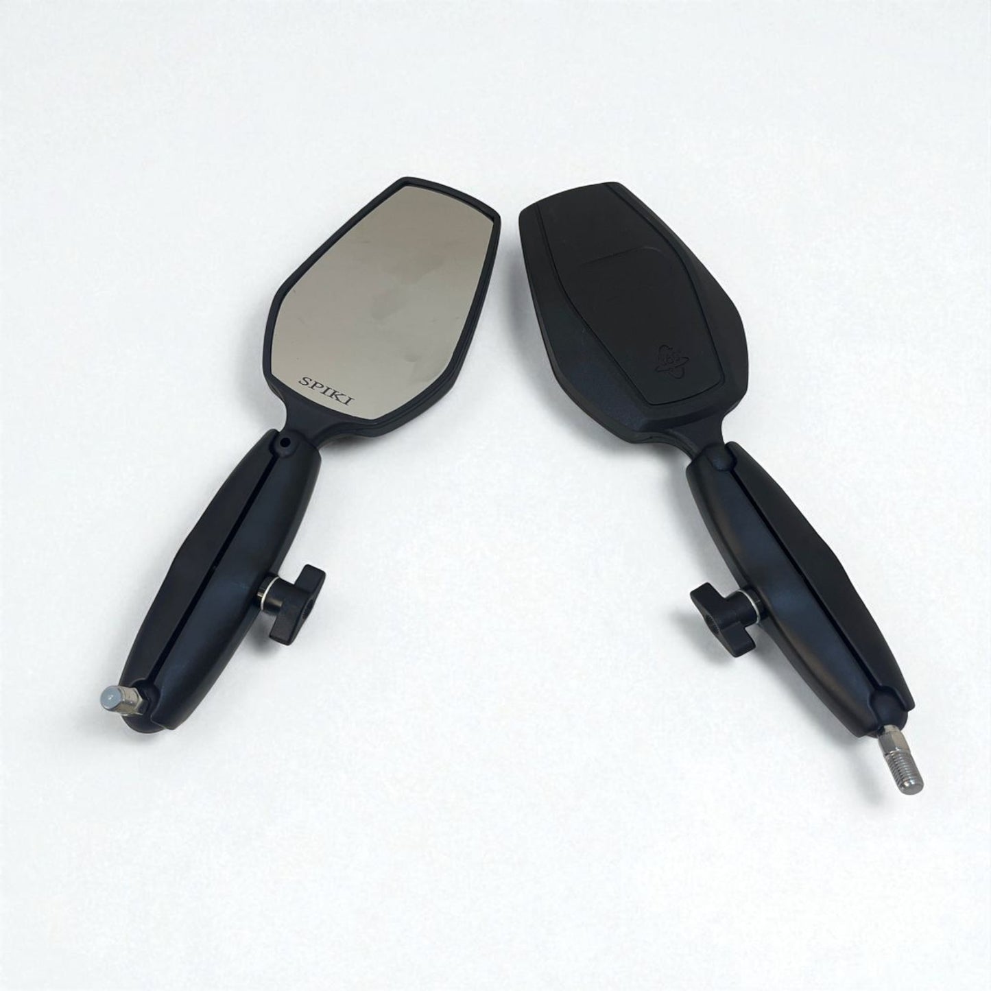 SPIKI ( NOMAD SERIES ) Adventure 3.0 Motorcycle Mirrors | 360° Rotatable Universal Side Mirrors for Road & Off-Road Riding