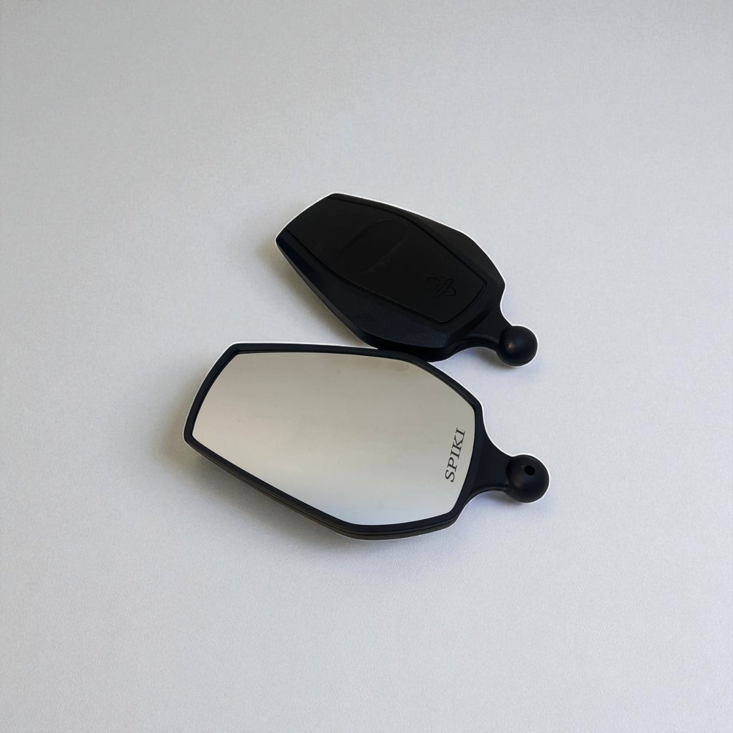 SPIKI ( NOMAD SERIES ) Adventure 3.0 Motorcycle Mirrors | 360° Rotatable Universal Side Mirrors for Road & Off-Road Riding