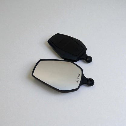 SPIKI ( NOMAD SERIES ) Adventure 3.0 Motorcycle Mirrors | 360° Rotatable Universal Side Mirrors for Road & Off-Road Riding